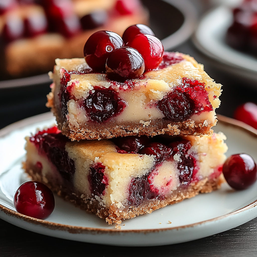 Christmas Cherry Bars: A Festive Holiday Treat