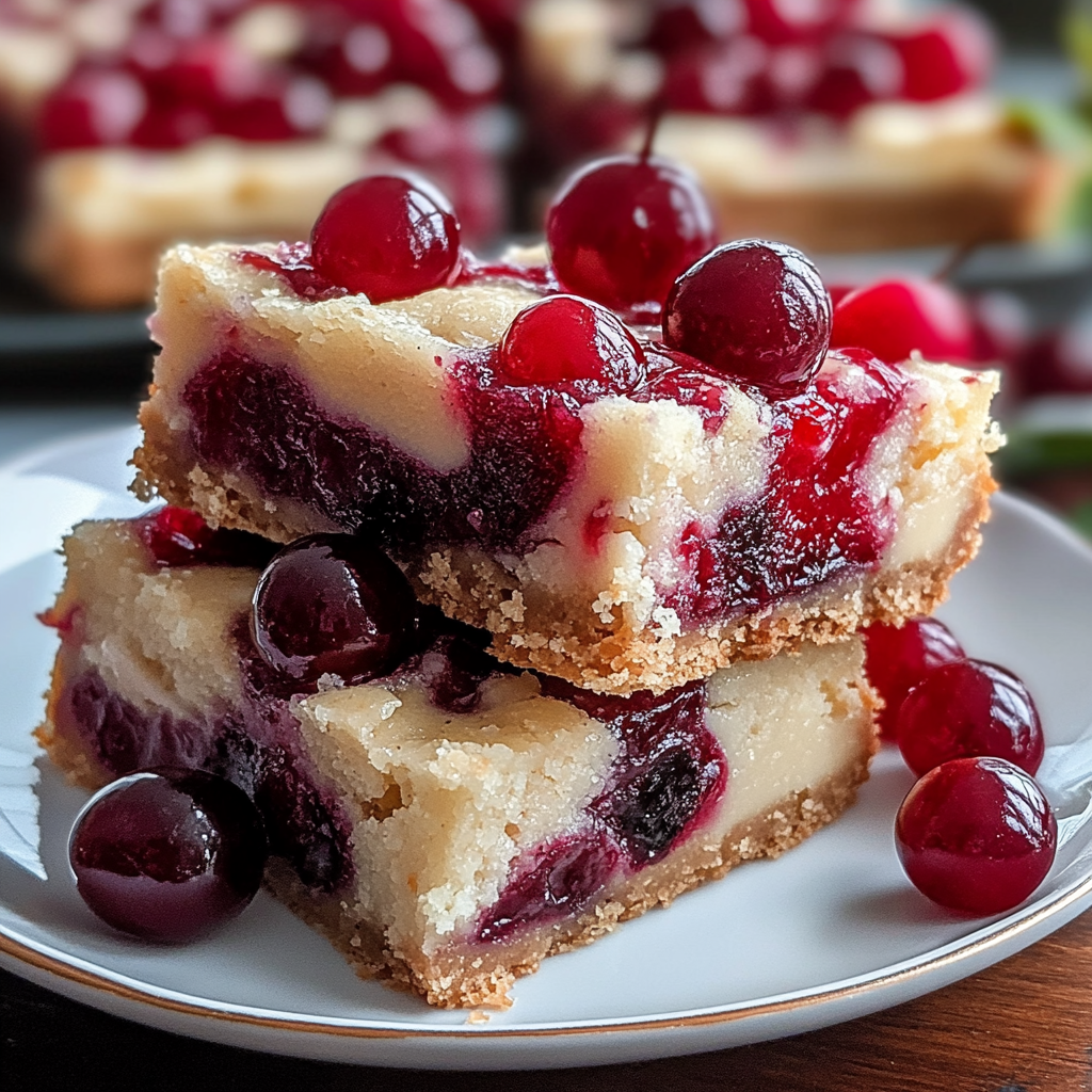 Christmas Cherry Bars: A Festive Holiday Treat
