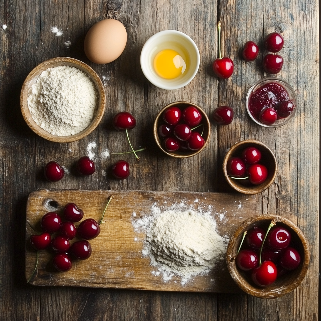 Christmas Cherry Bars: A Festive Holiday Treat ingredients