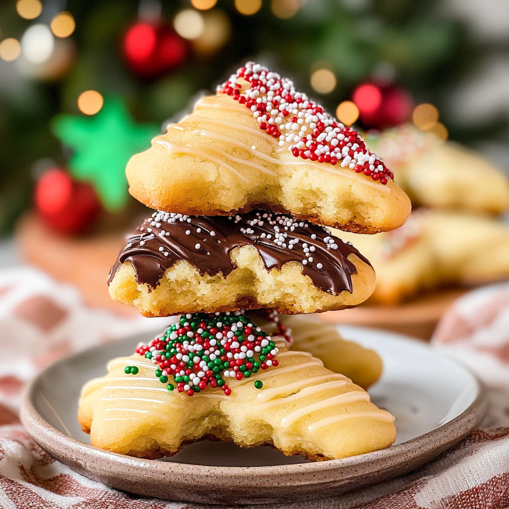 Christmas Gooey Butter Cookies Recipe