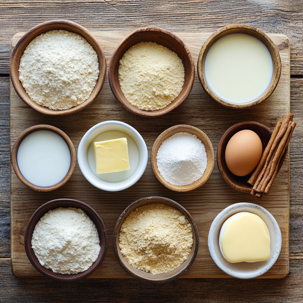 Christmas Morning Cinnamon Rolls ingredients