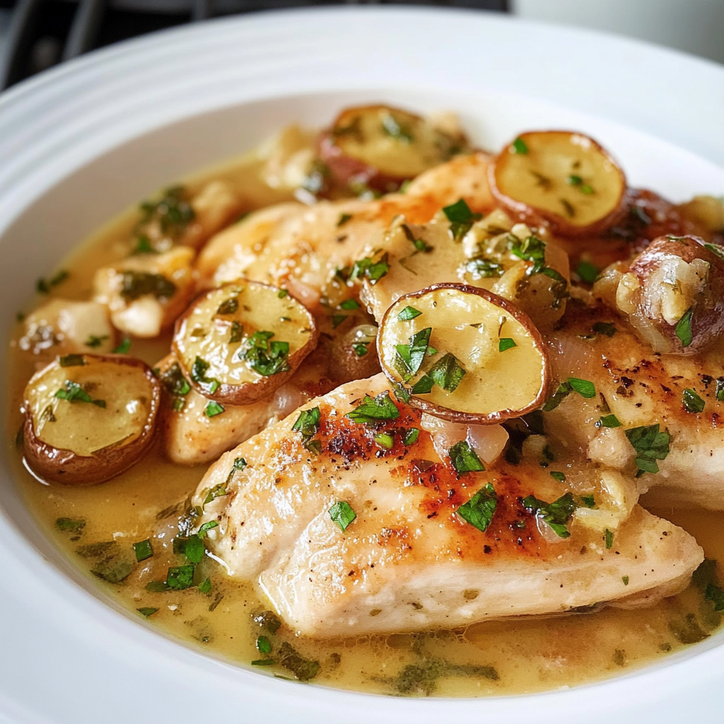 Crockpot Chicken Piccata