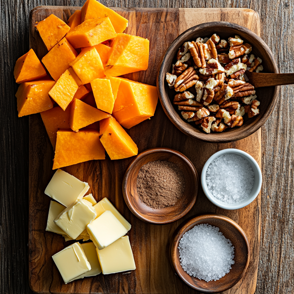 Crockpot Sweet Potatoes ingredients
