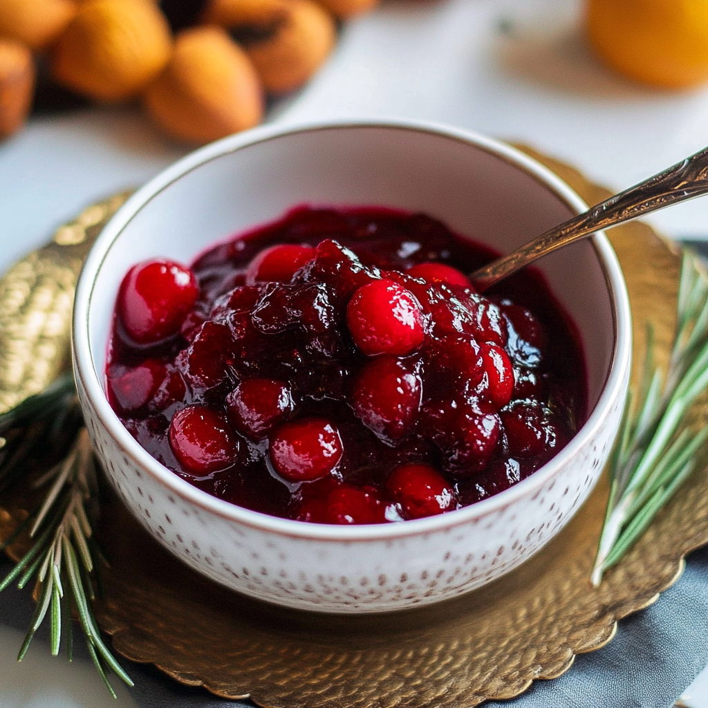Tasty Christmas Cranberry Sauce