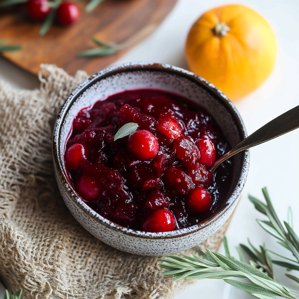 Tasty Christmas Cranberry Sauce