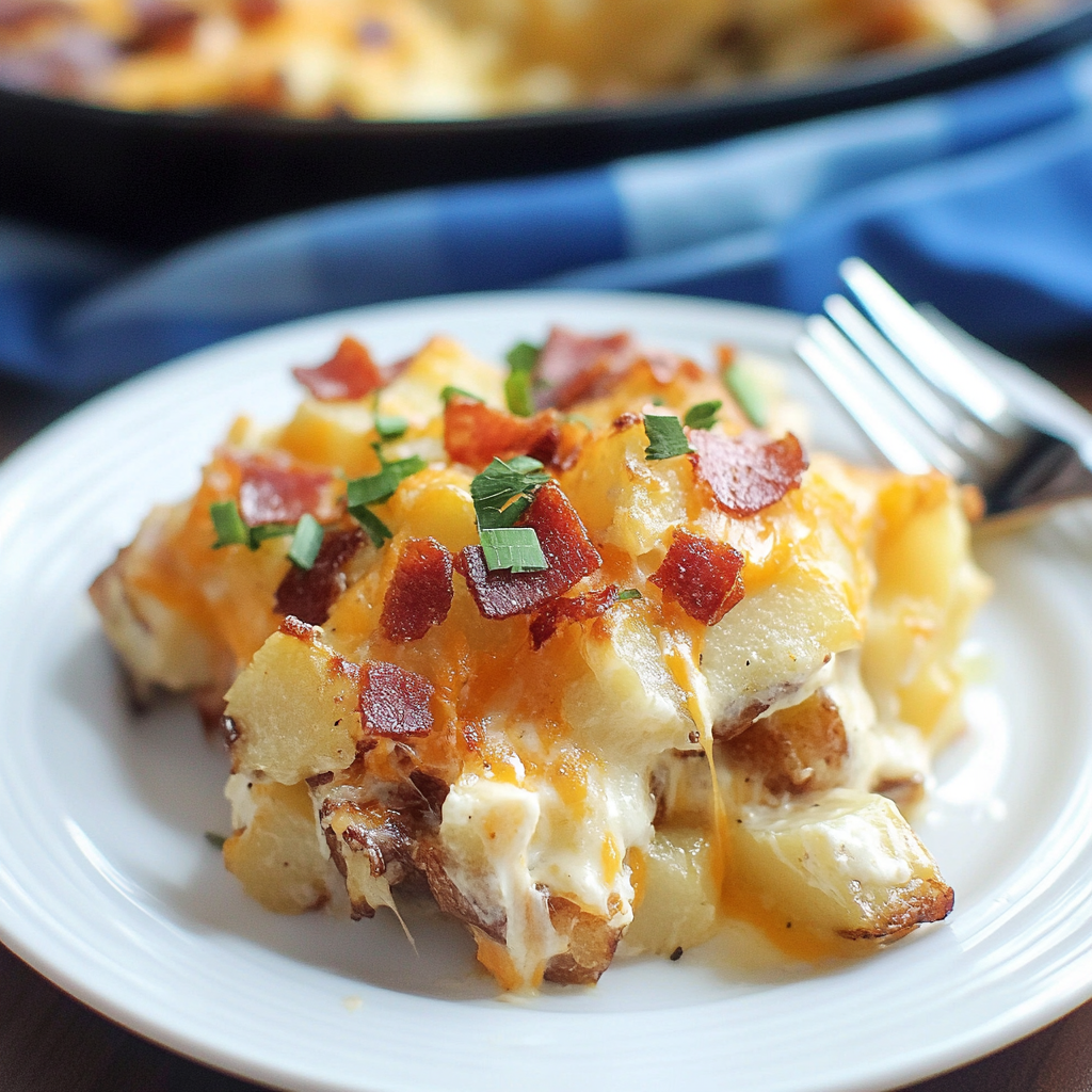 Twice-Baked Potato Casserole
