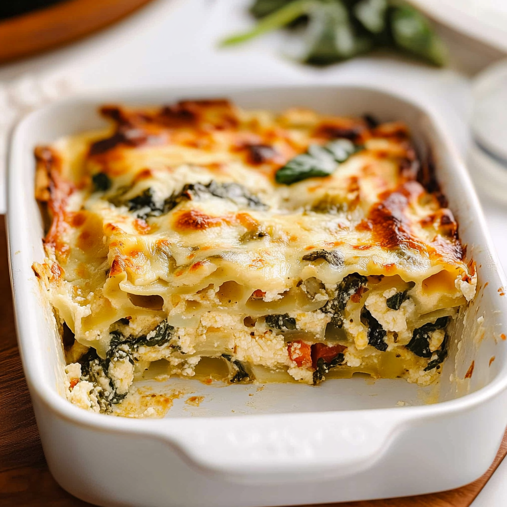 Veggie White Lasagna