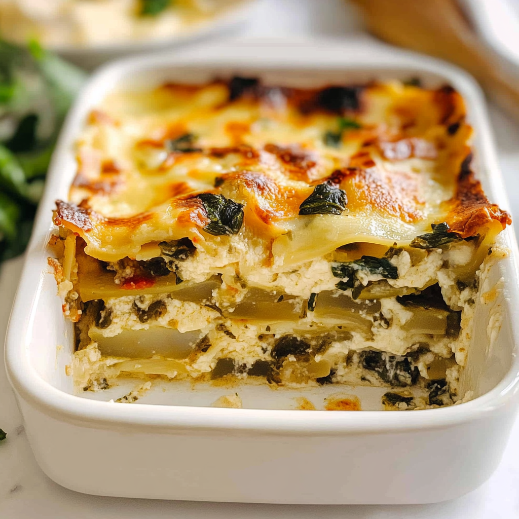 Veggie White Lasagna