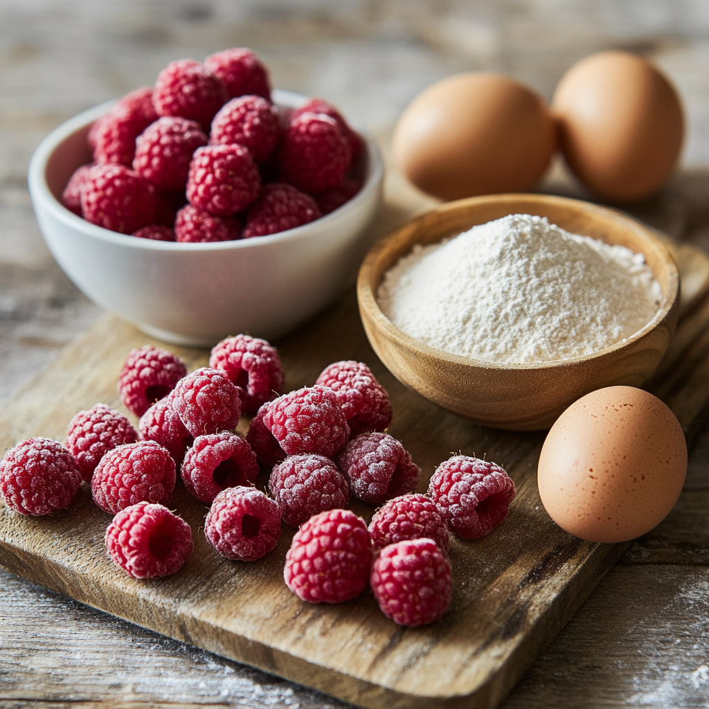 Best Raspberry Amaretti Cookies with Almond Flour ingredients