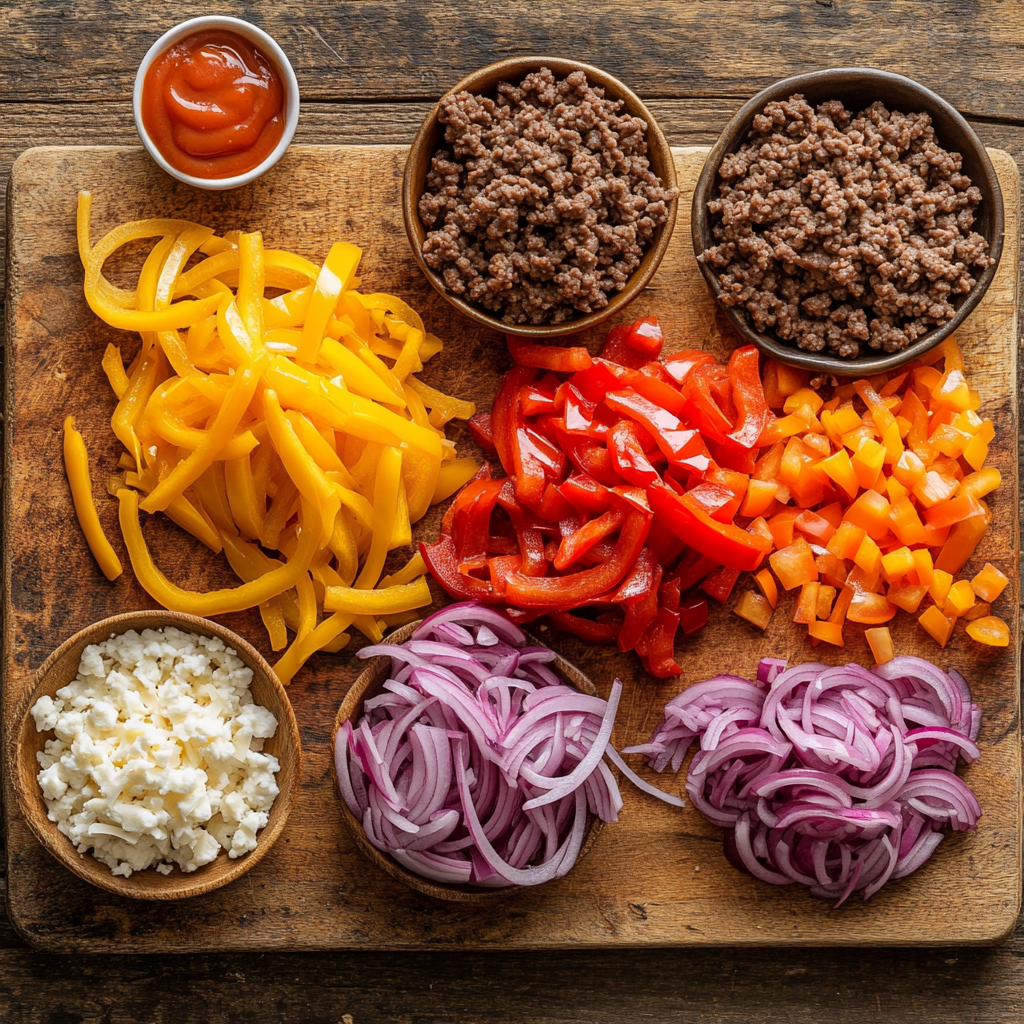 Burger Dinner Foil Packets ingredients