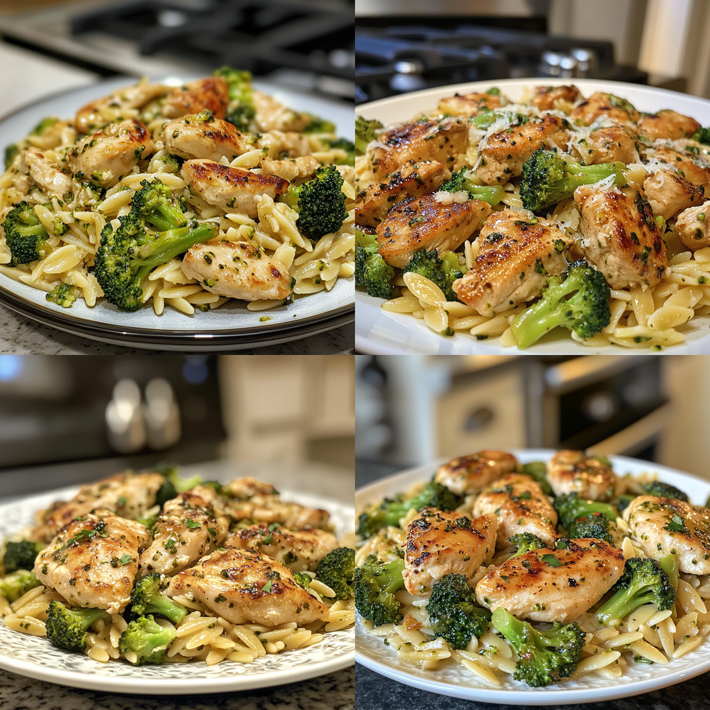 Chicken Broccoli Orzo
