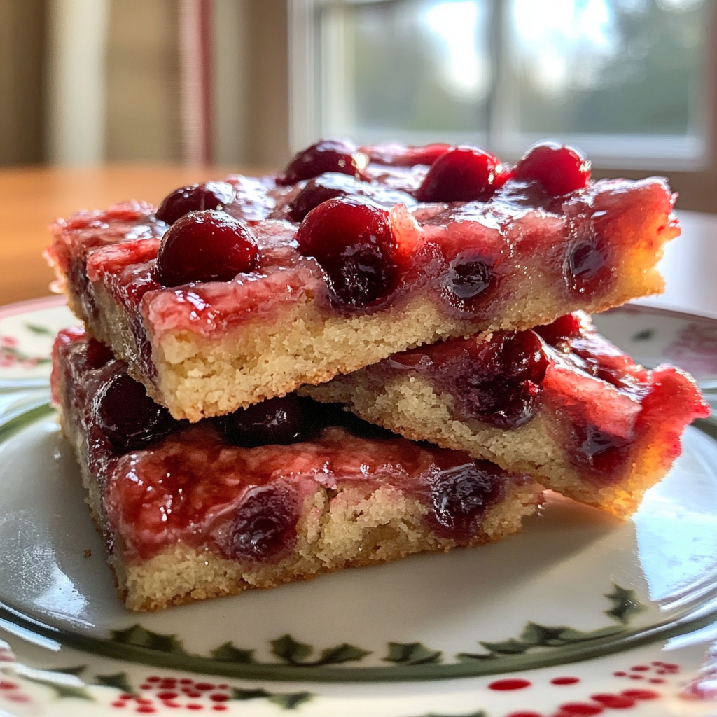 Christmas Cherry Bars: A Festive Holiday Treat