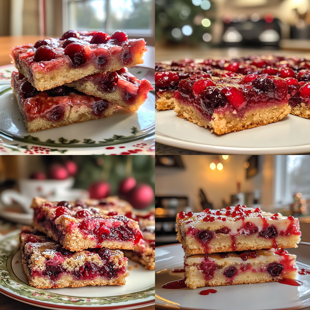 Christmas Cherry Bars: A Festive Holiday Treat