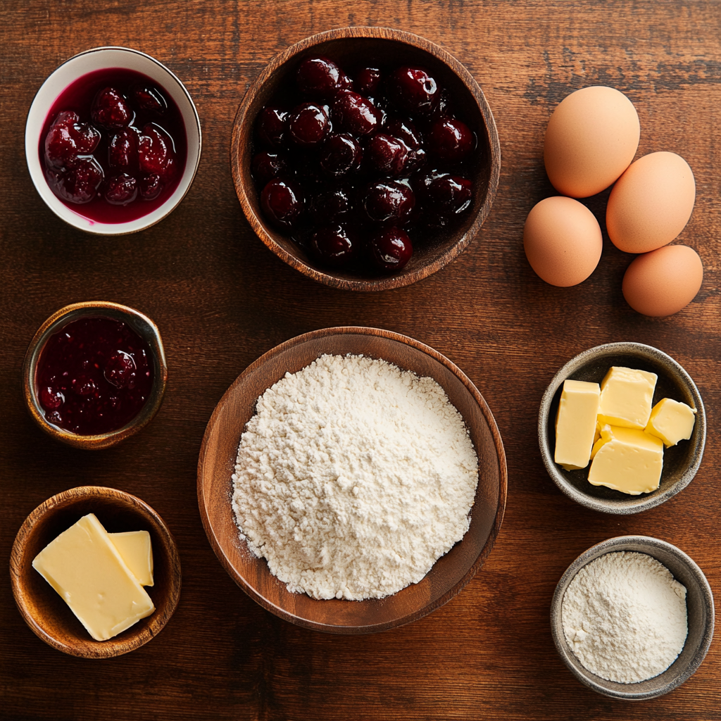 Christmas Cherry Bars: A Festive Holiday Treat ingredients