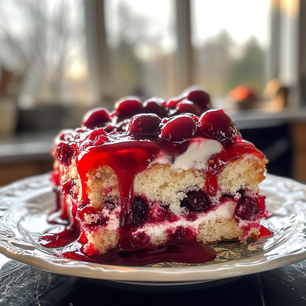 Christmas Cranberry Poke Cake Recipe & Tips