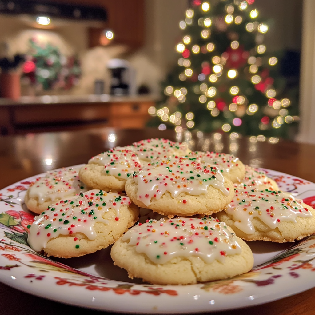 Christmas Gooey Butter Cookies Recipe