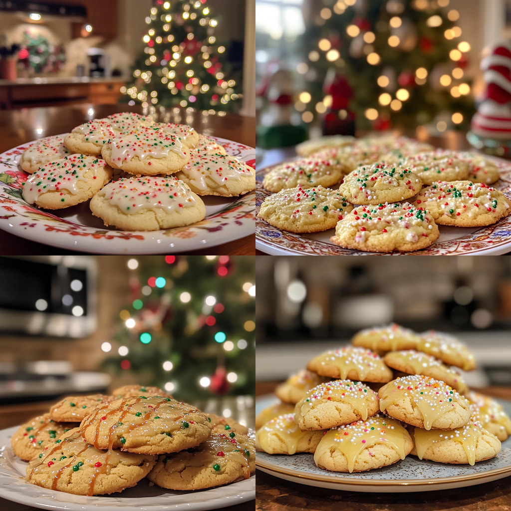 Christmas Gooey Butter Cookies Recipe