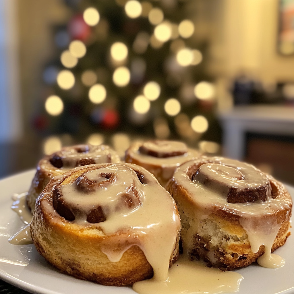 Christmas Morning Cinnamon Rolls