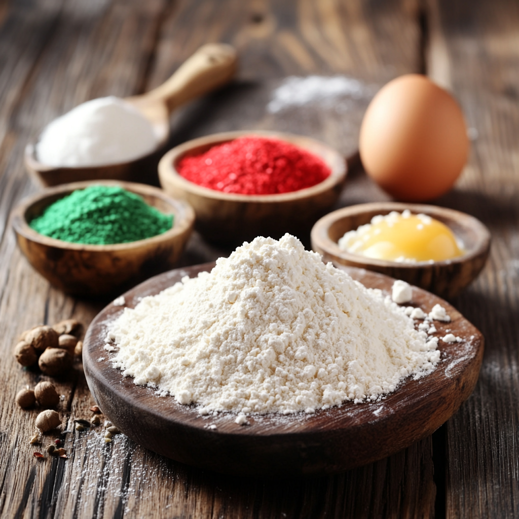 Christmas Pinwheel Cookies Recipe and Tips ingredients