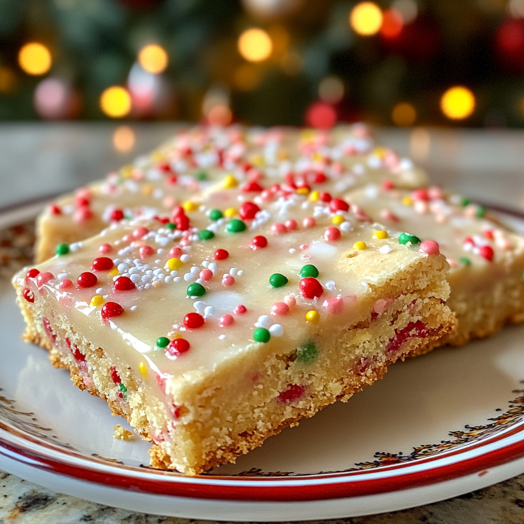 Christmas Sugar Cookie Bars You Can Bake With the Kids