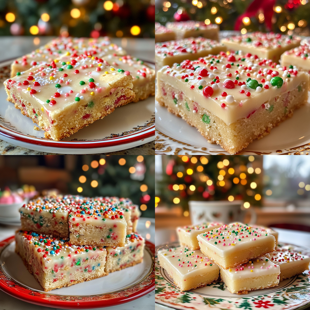 Christmas Sugar Cookie Bars You Can Bake With the Kids