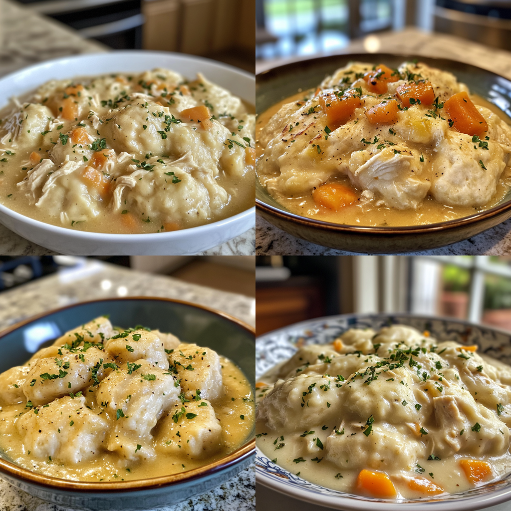 Crockpot Chicken and Dumplings