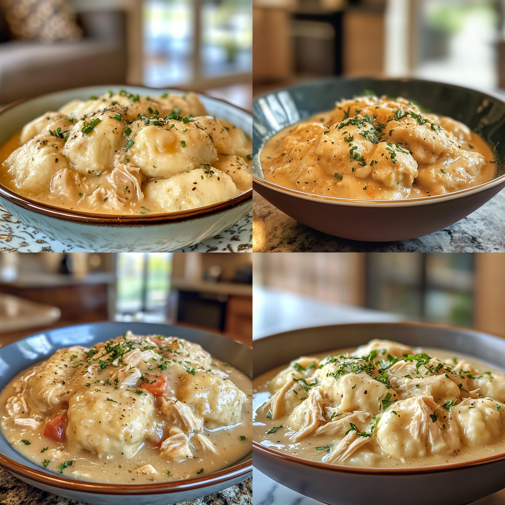 Crockpot Chicken and Dumplings