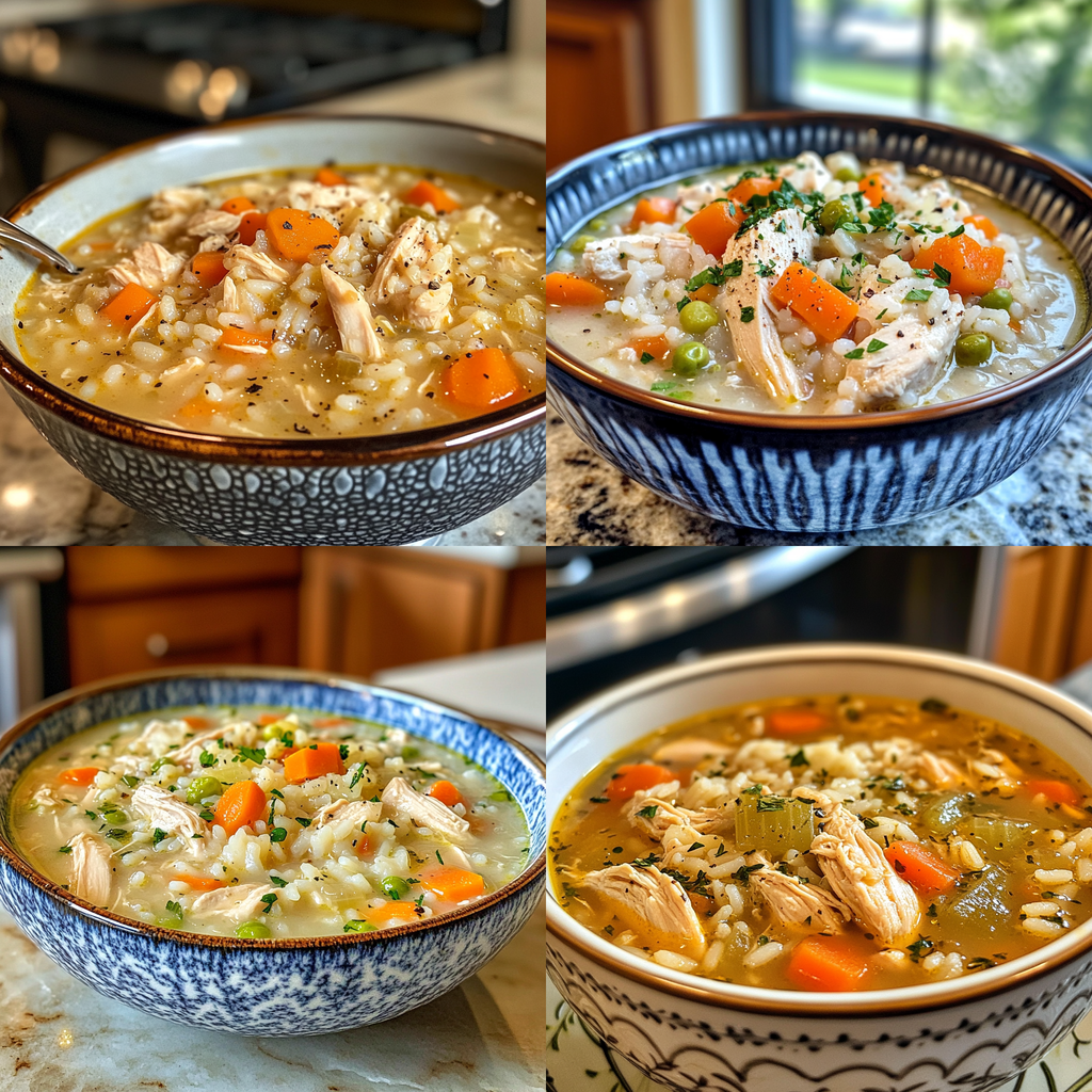 Crockpot Chicken and Rice Soup