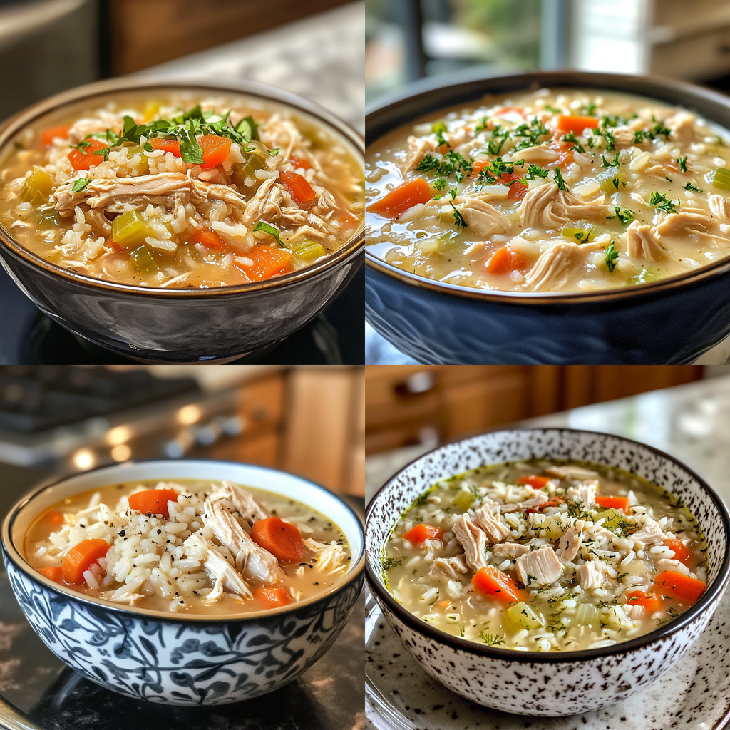 Crockpot Chicken and Rice Soup