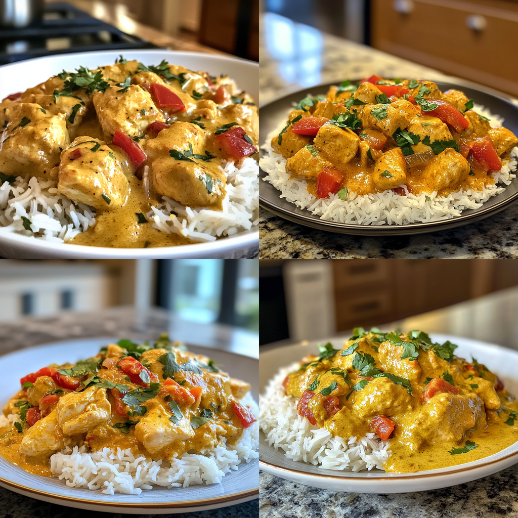 Crockpot Coconut Curry Chicken