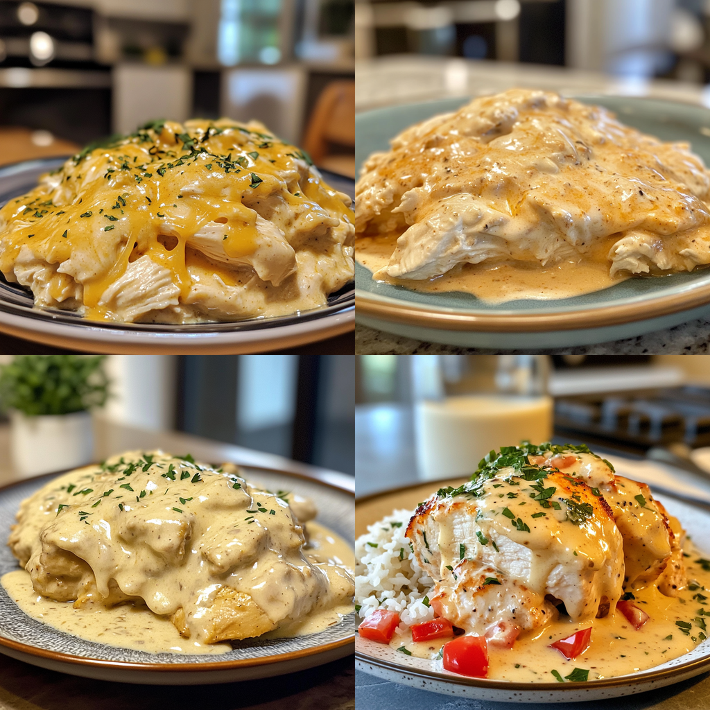 Crockpot Creamy Ranch Chicken