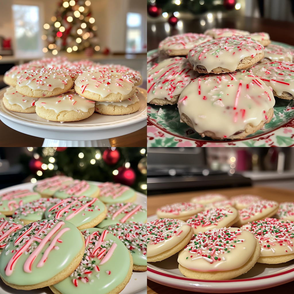Delicious Christmas Peppermint Cookies Recipe