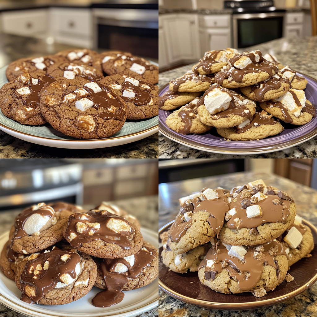 Easy Hershey S’mores Kiss Cookies Recipe