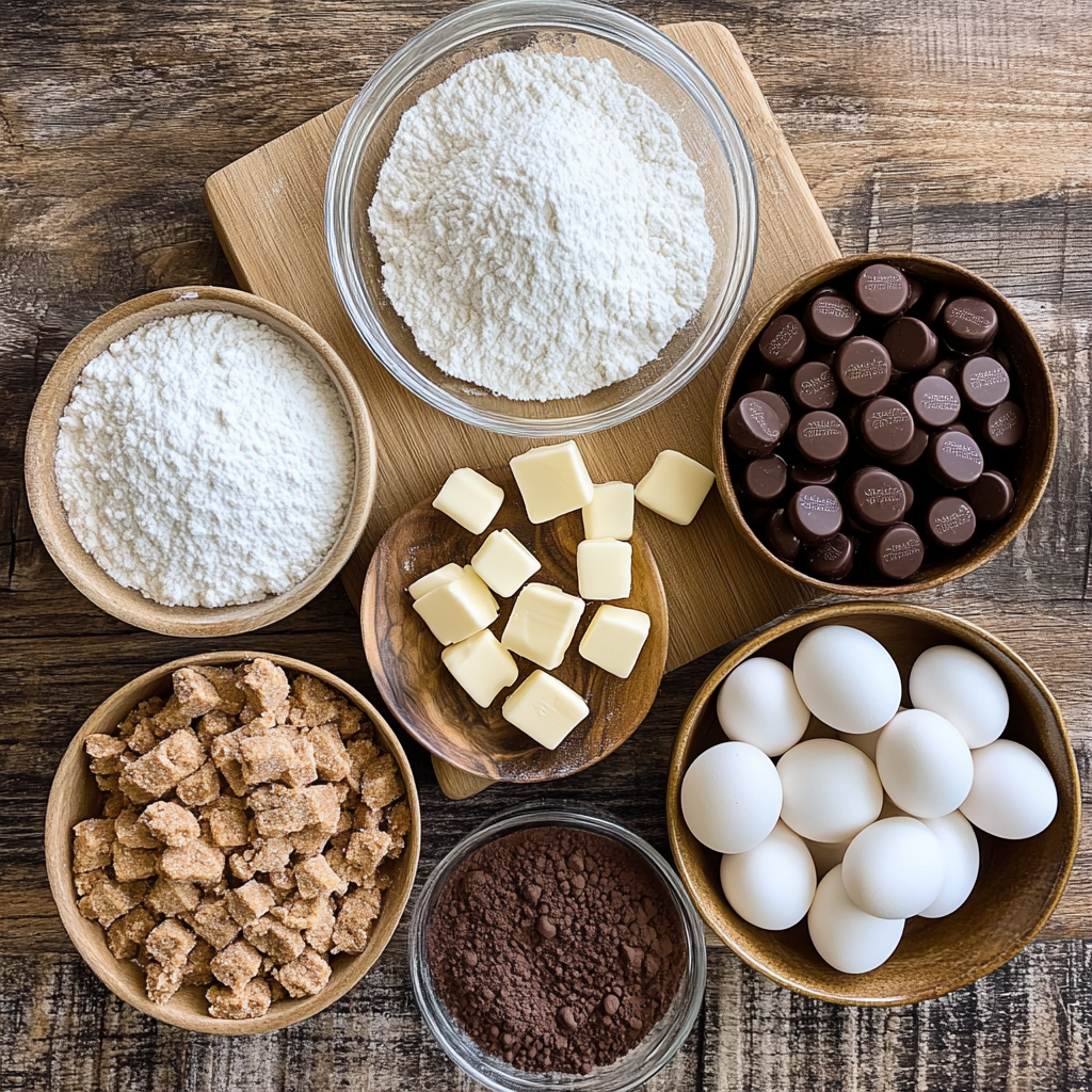 Easy Hershey S’mores Kiss Cookies Recipe ingredients