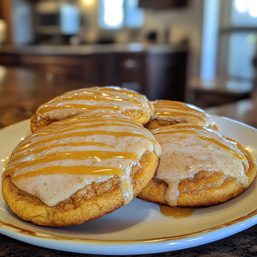 Fall Pumpkin Cheesecake Cookies