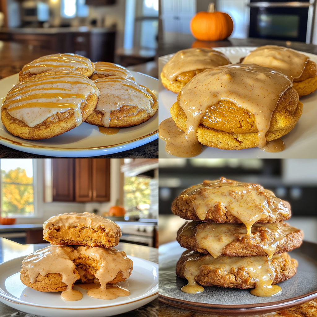 Fall Pumpkin Cheesecake Cookies