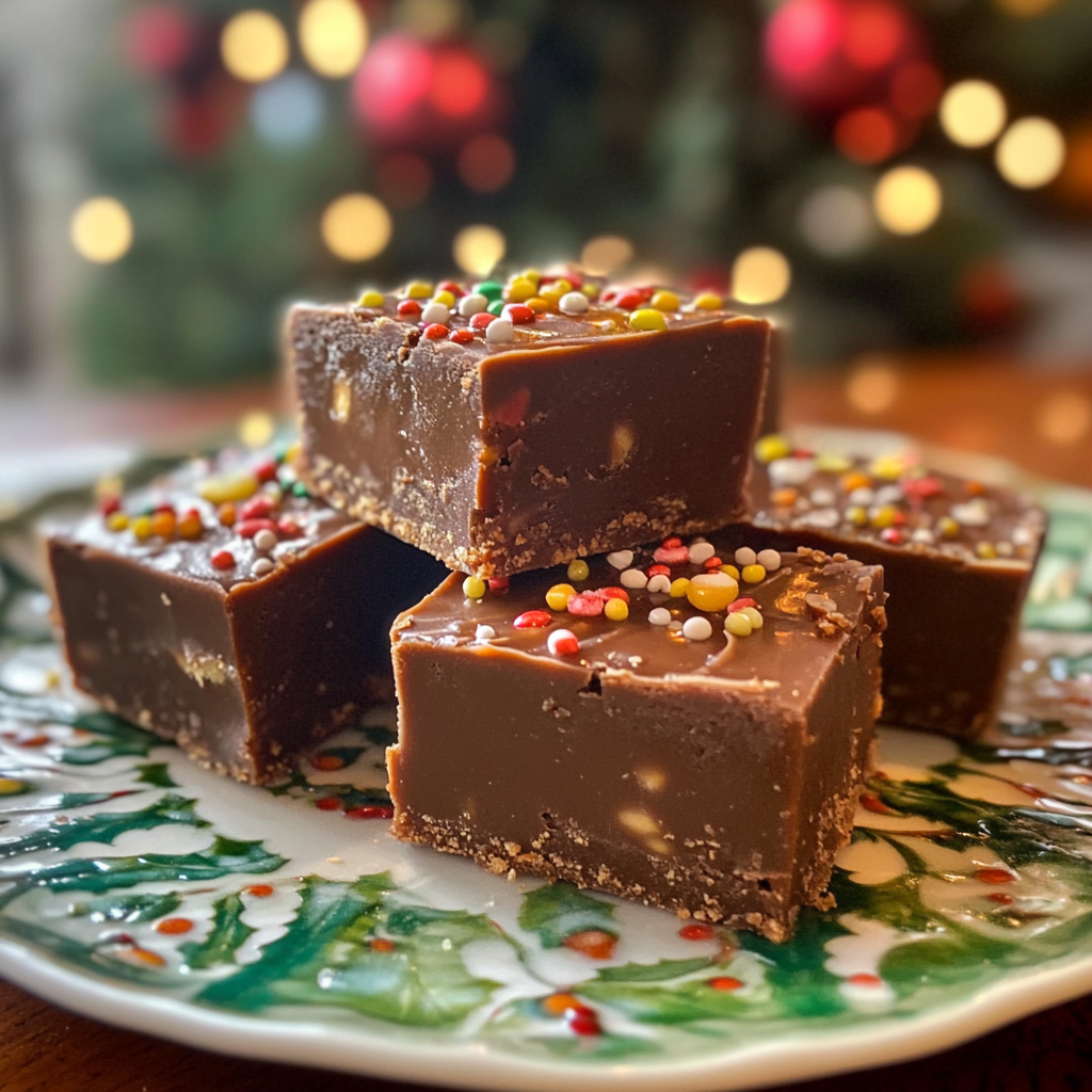Homemade Christmas Fudge: A Decadent Holiday Delight