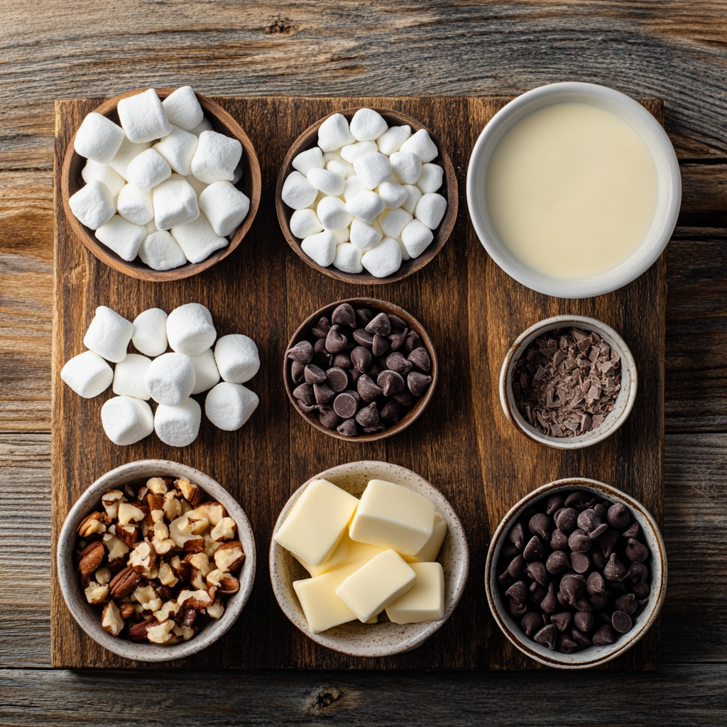 Homemade Christmas Fudge: A Decadent Holiday Delight ingredients