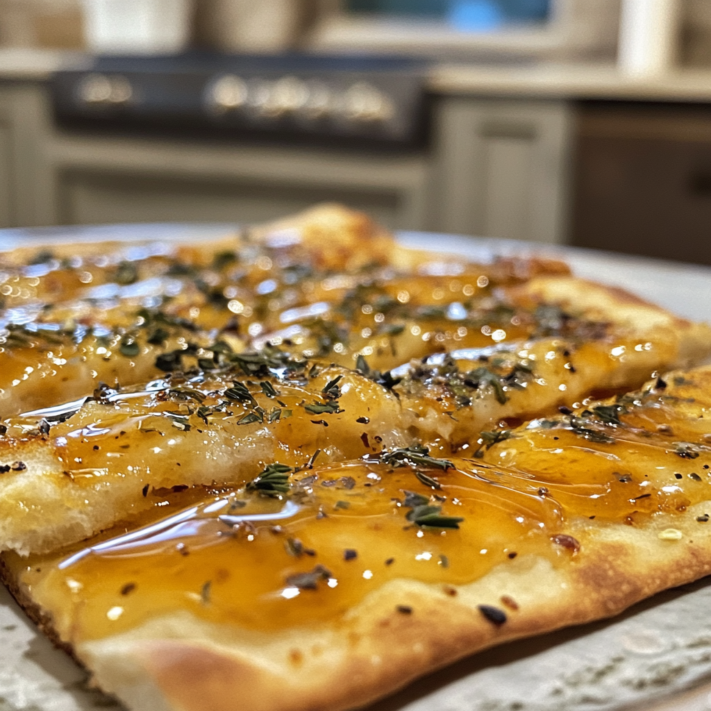 Hot Honey Flatbread Pizza