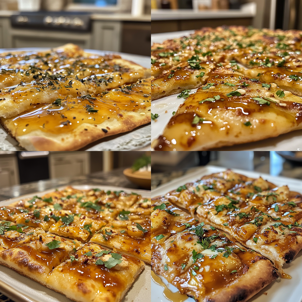 Hot Honey Flatbread Pizza