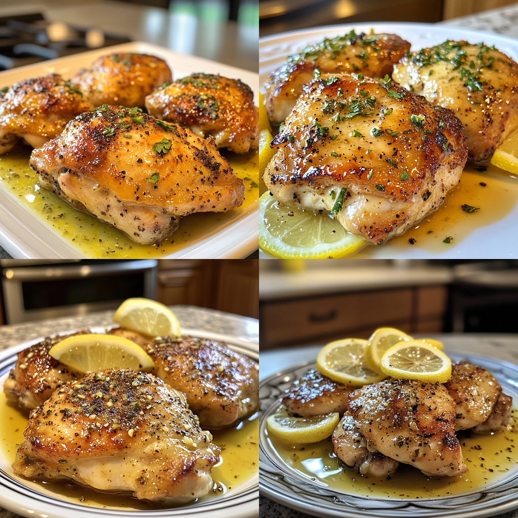 Lemon Pepper Chicken Thighs: Flavorful Twist for Dinner Delight