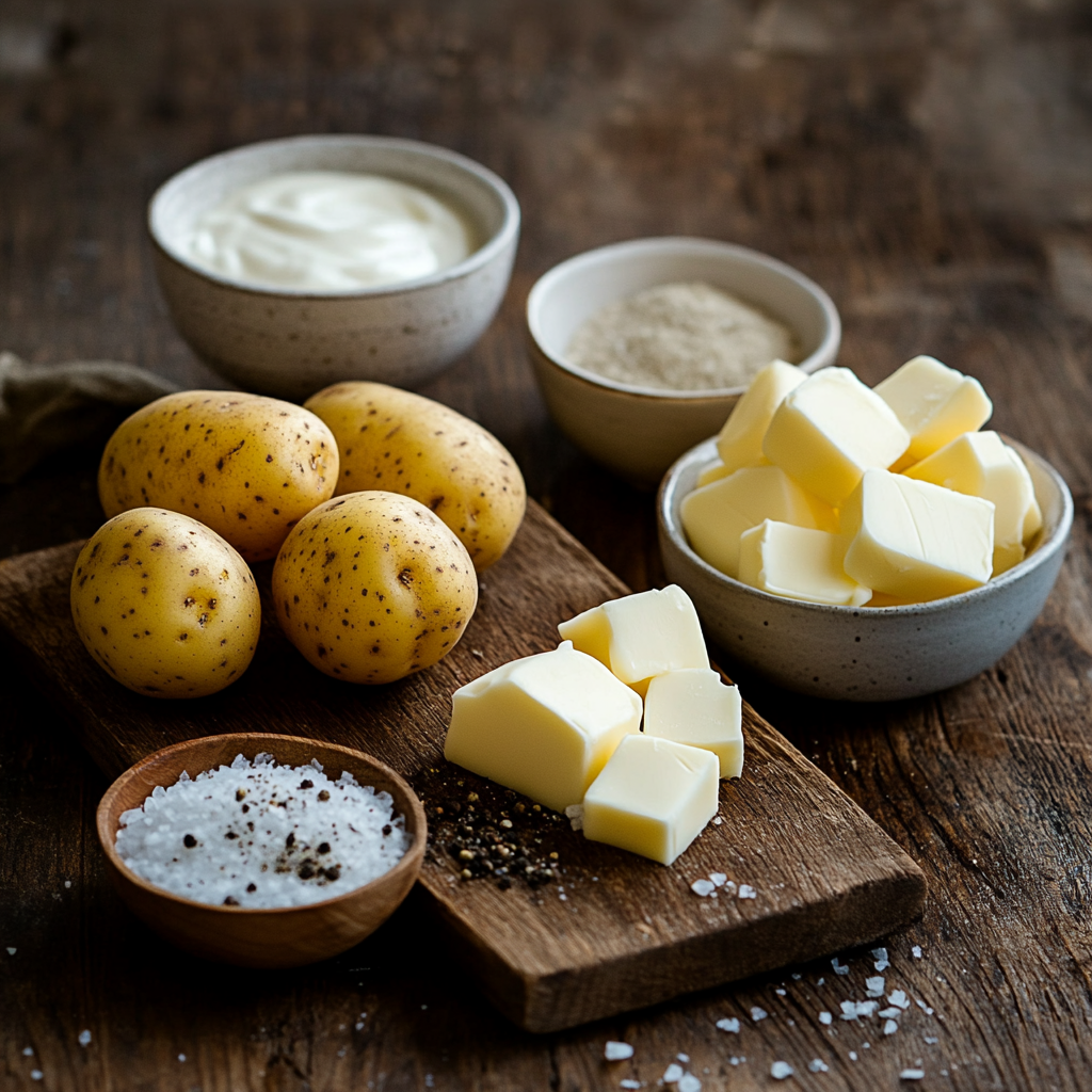Mashed Potatoes ingredients