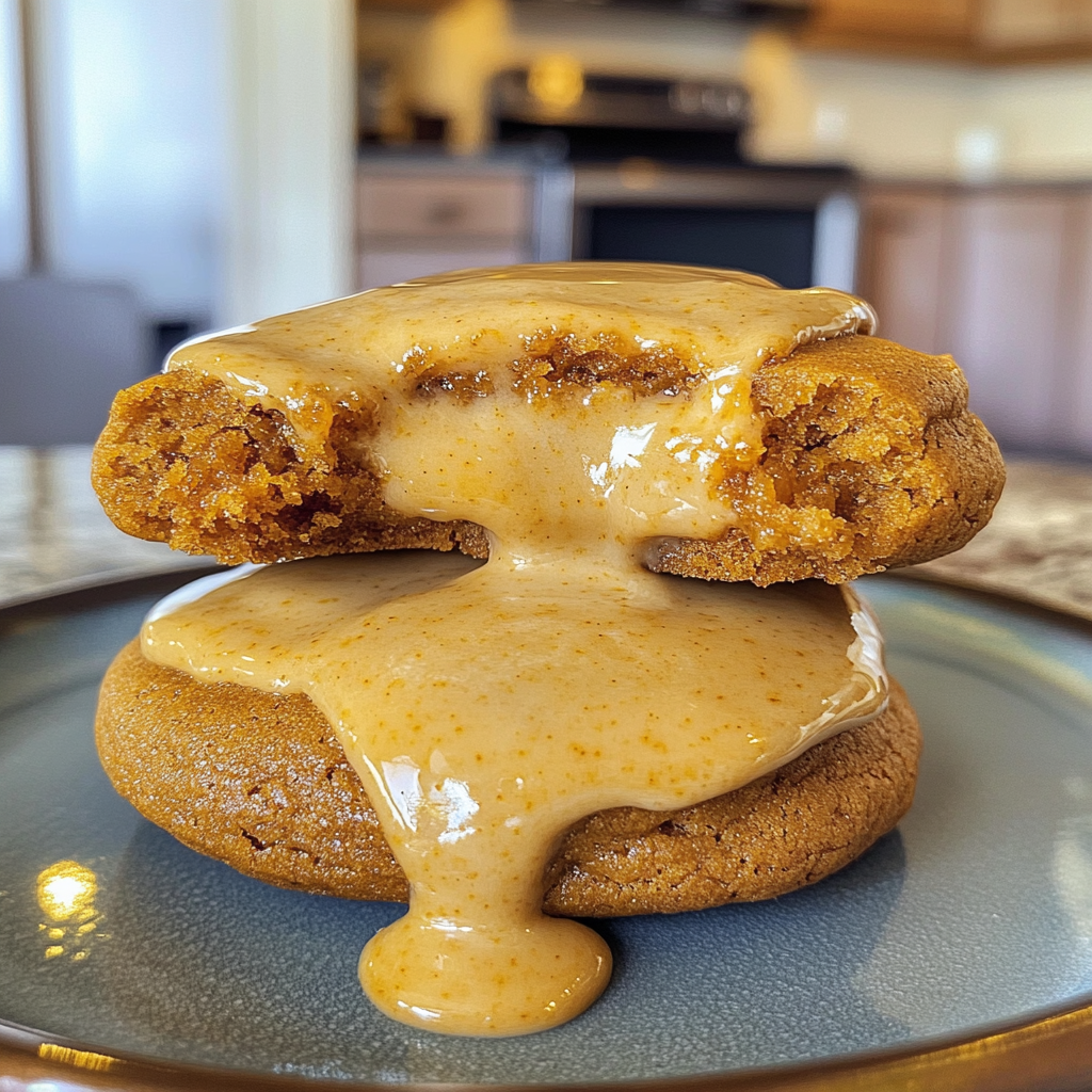 Pumpkin Cheesecake Cookies