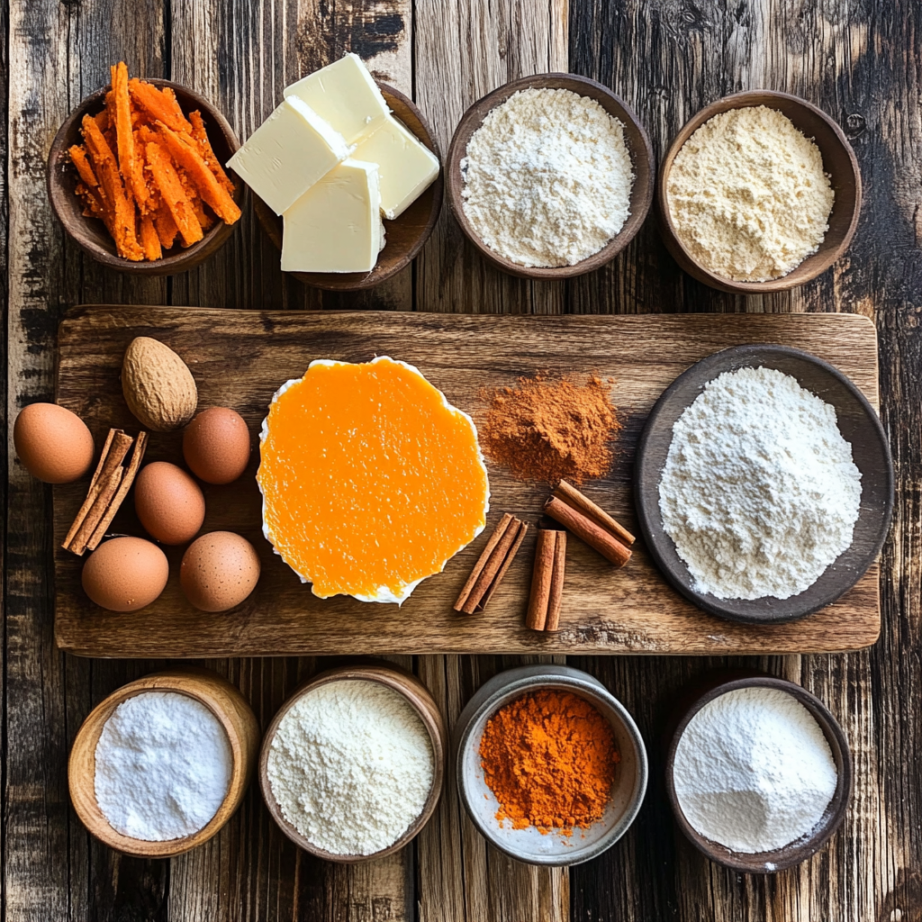Pumpkin Cheesecake Cookies ingredients