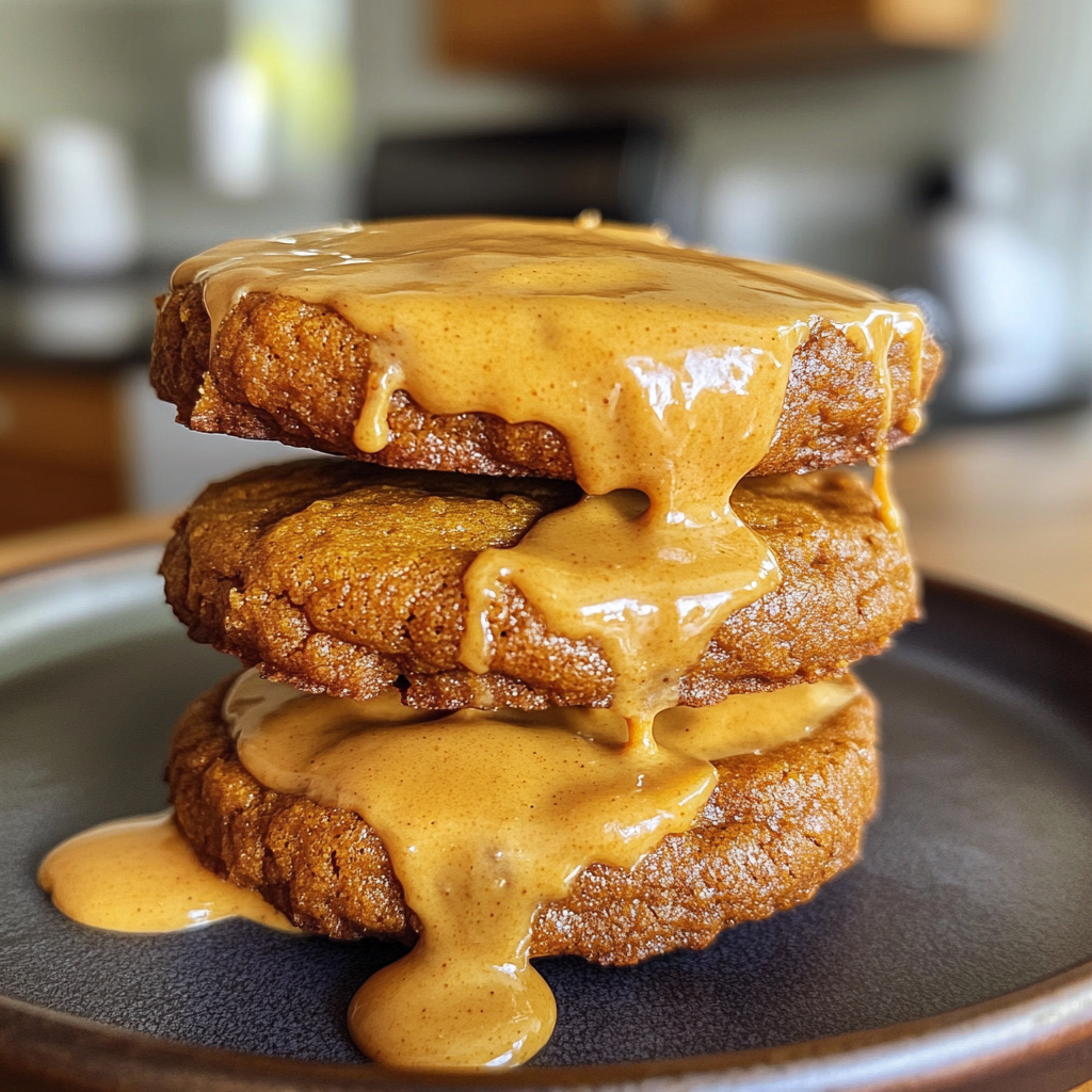 Pumpkin Cheesecake Cookies with Spice