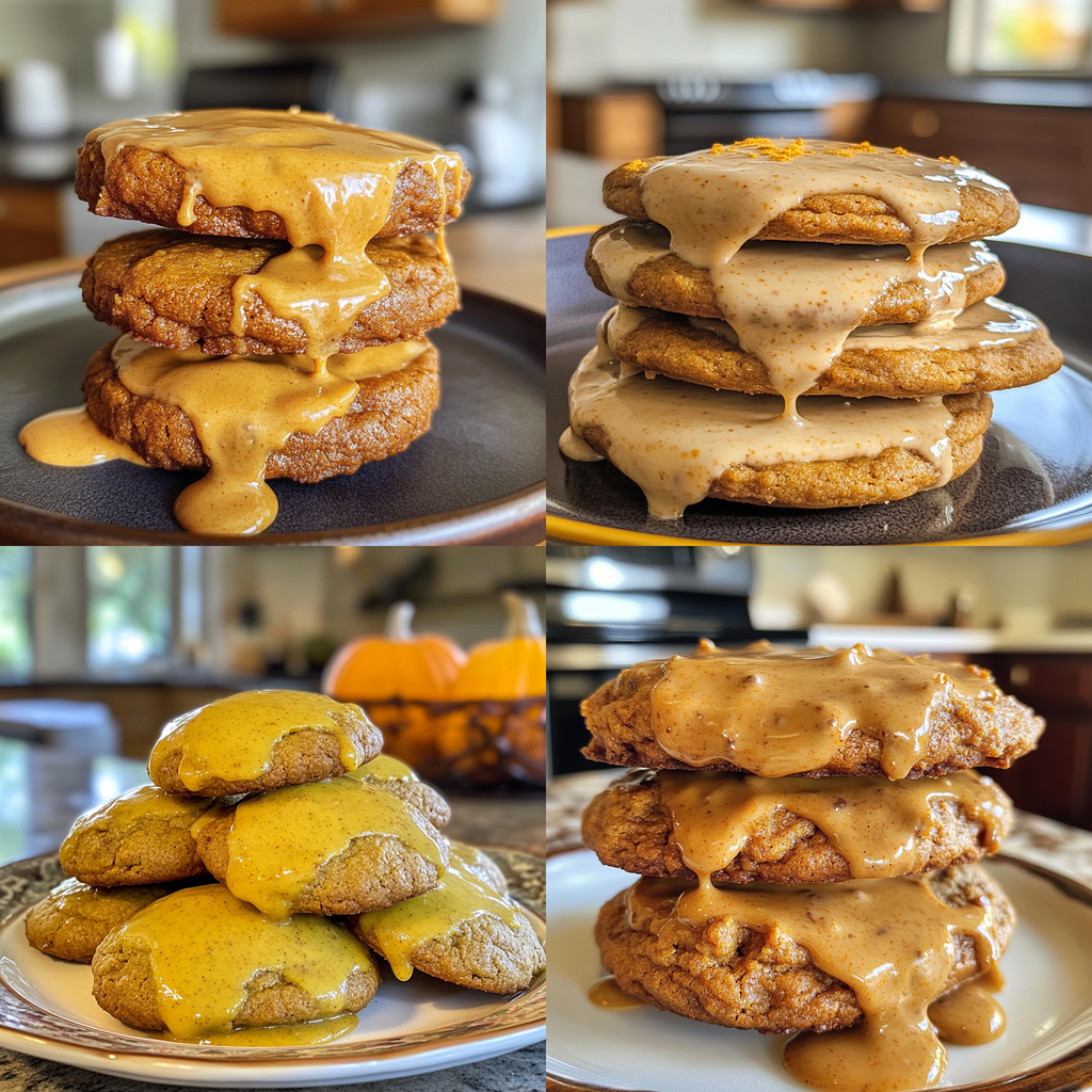 Pumpkin Cheesecake Cookies with Spice