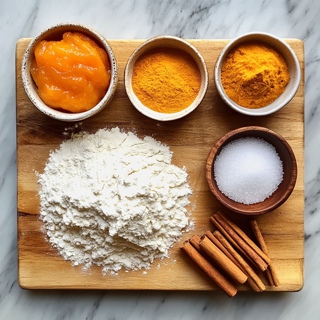 Pumpkin Cookies with Minimal Ingredients ingredients