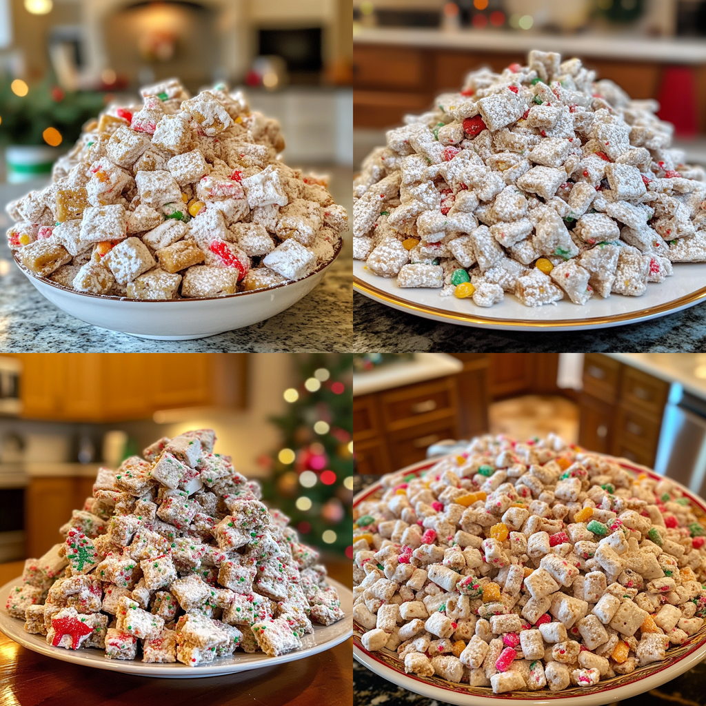 Reindeer Food Recipe (Christmas Puppy Chow)