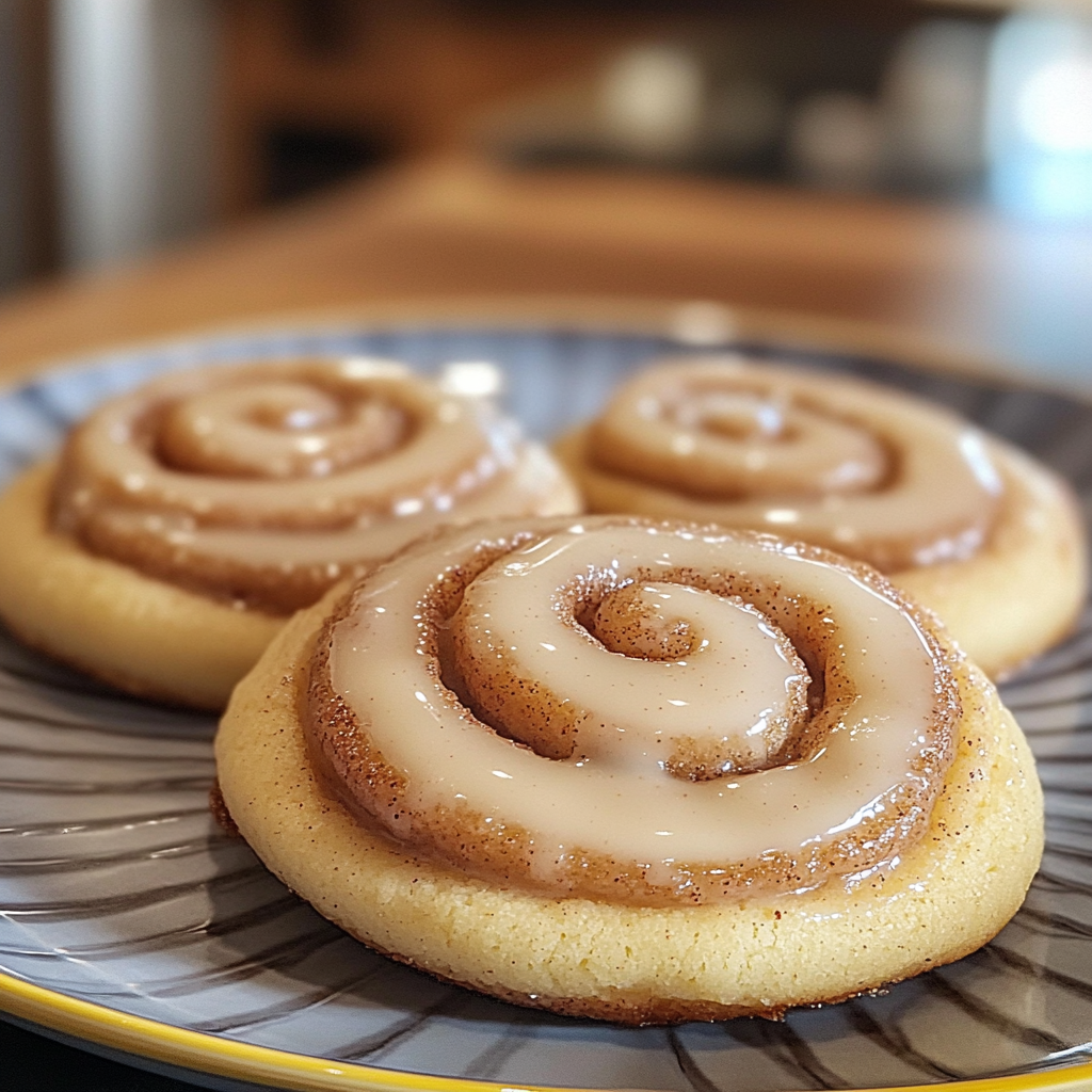 Soft Cinnamon Roll Sugar Cookies
