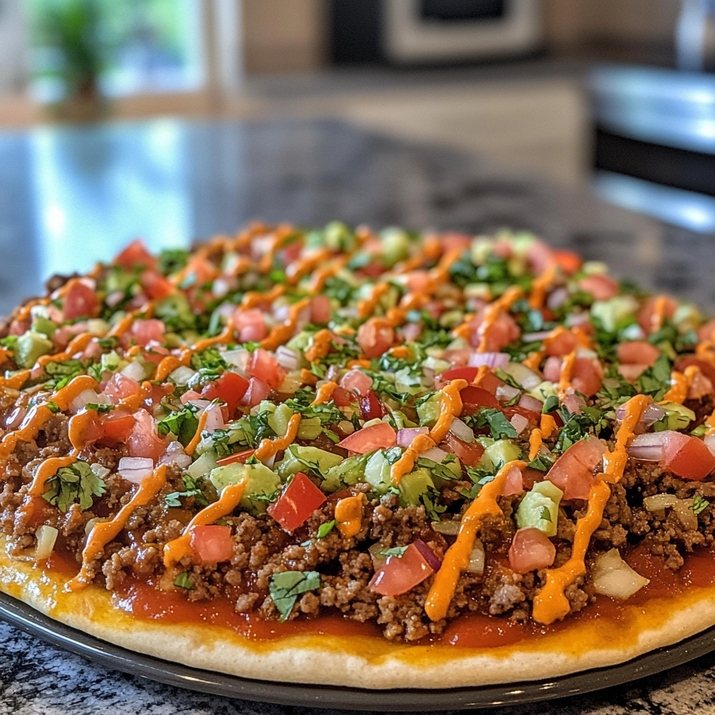 Taco Pizza